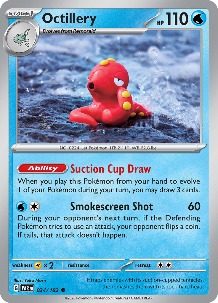 Octillery (034/182) [Scarlet & Violet: Paradox Rift] | Anubis Games and Hobby