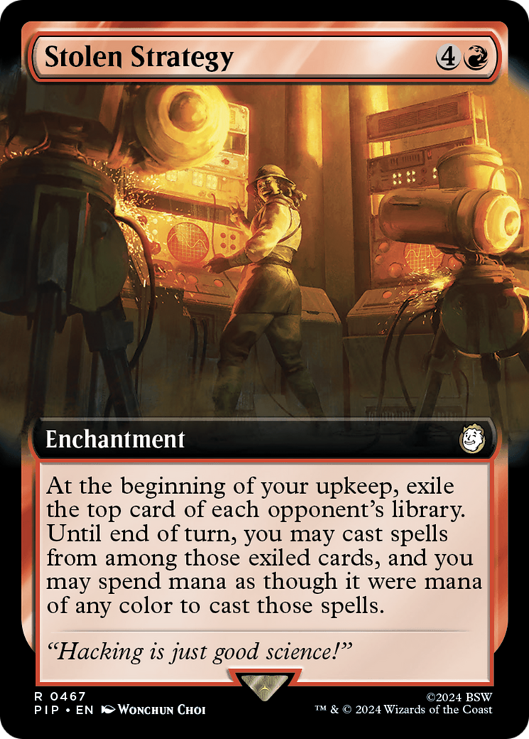 Stolen Strategy (Extended Art) [Fallout] | Anubis Games and Hobby