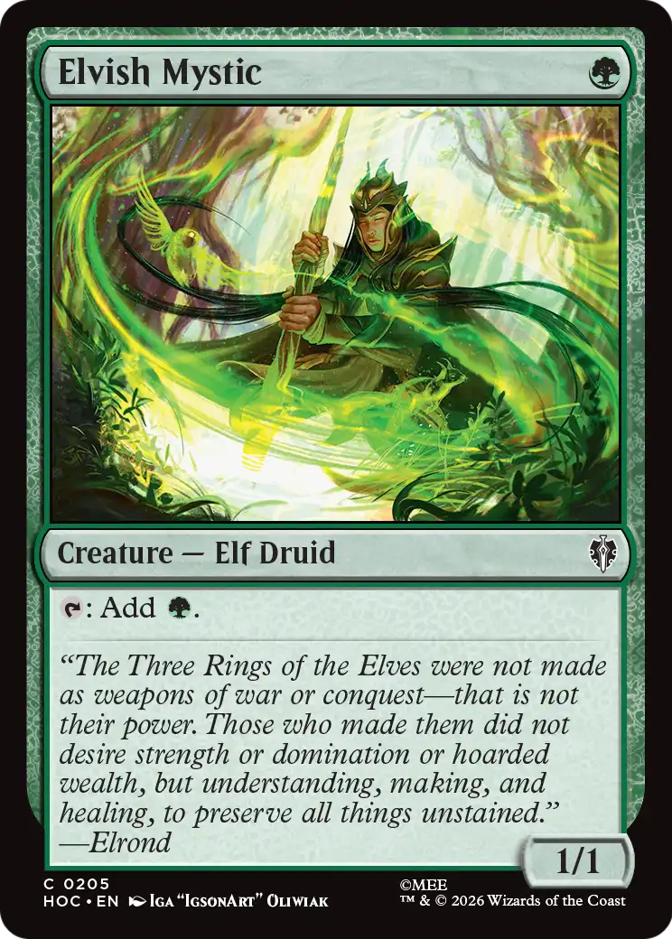 Elvish Mystic [The Hobbit: Eternal-Legal] | Anubis Games and Hobby