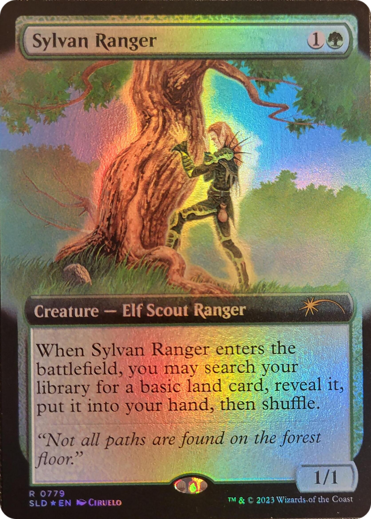 Sylvan Ranger (Extended Art) [Secret Lair Drop Series] | Anubis Games and Hobby