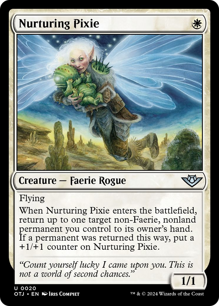 Nurturing Pixie [Outlaws of Thunder Junction] | Anubis Games and Hobby