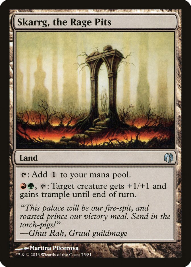 Skarrg, the Rage Pits [Duel Decks: Heroes vs. Monsters] | Anubis Games and Hobby