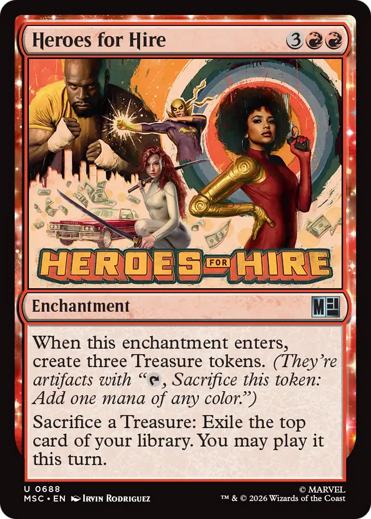 Heroes for Hire [Marvel Super Heroes Commander] | Anubis Games and Hobby