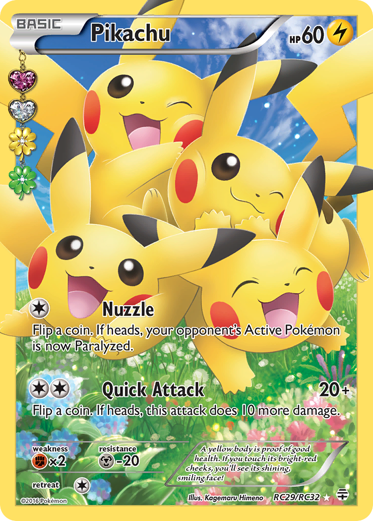 Pikachu (RC29/RC32) [XY: Generations] | Anubis Games and Hobby