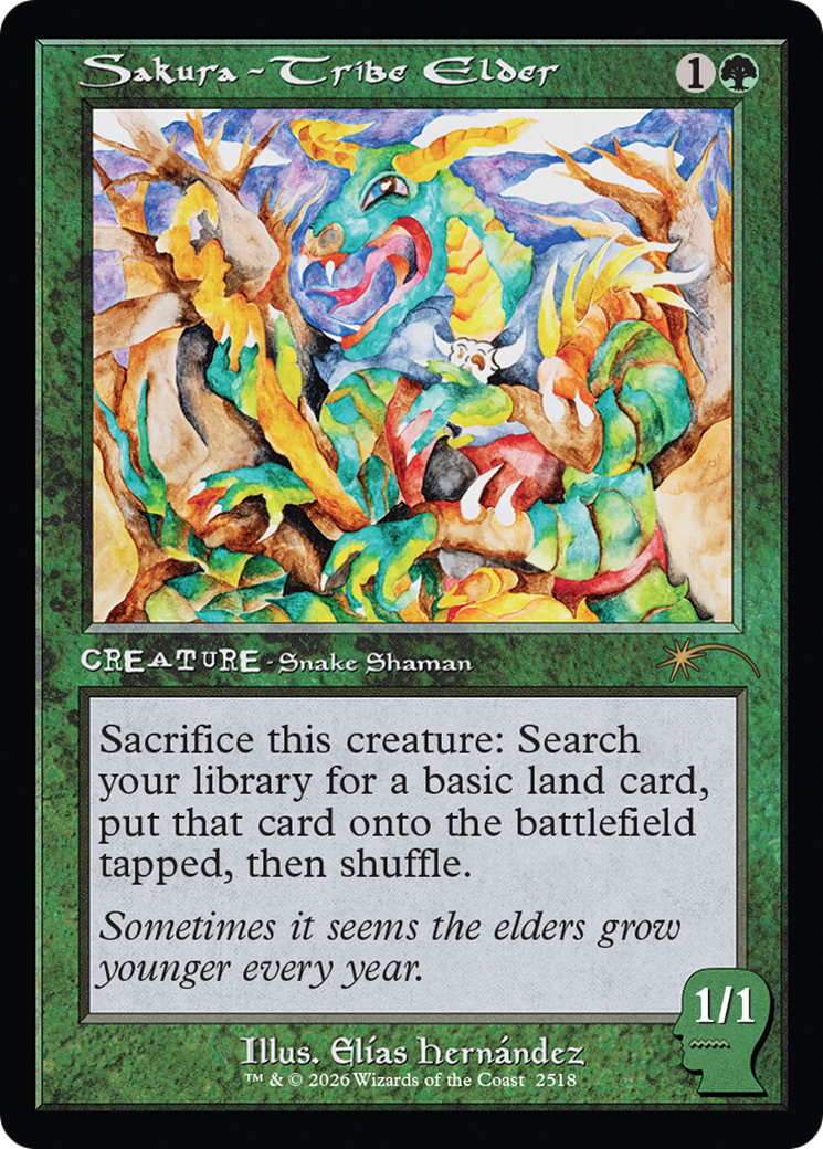 Sakura-Tribe Elder (2518) [Secret Lair Drop Series] | Anubis Games and Hobby