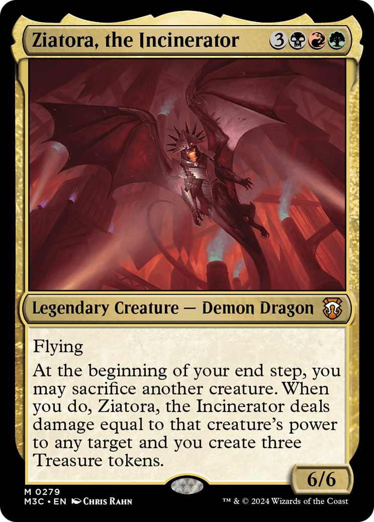 Ziatora, the Incinerator [Modern Horizons 3 Commander] | Anubis Games and Hobby