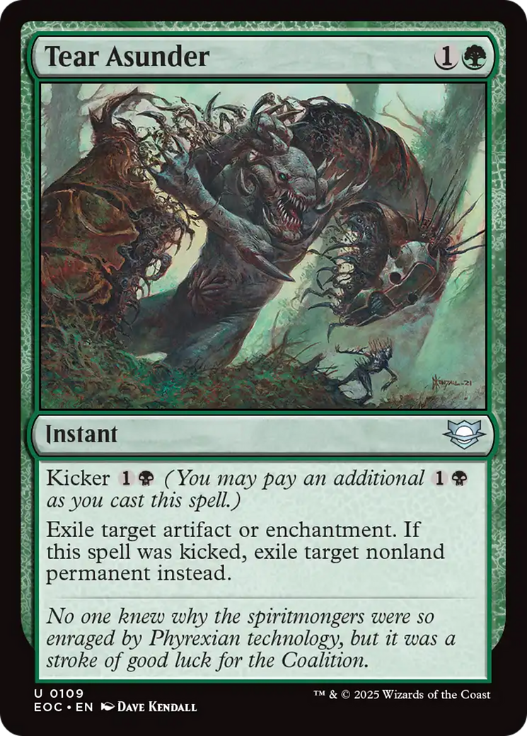 Tear Asunder [Edge of Eternities Commander] | Anubis Games and Hobby