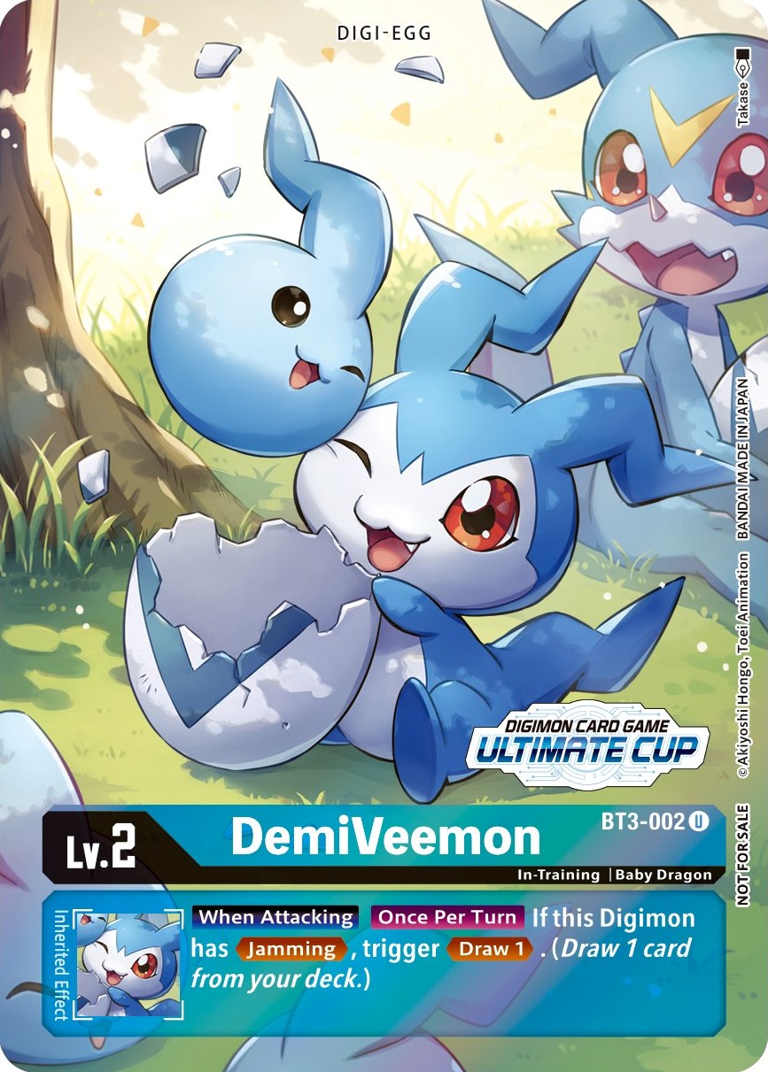 DemiVeemon [BT3-002] (April Ultimate Cup 2022) [Release Special Booster Promos] | Anubis Games and Hobby