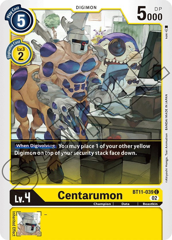 Centarumon [BT11-039] [Dimensional Phase] | Anubis Games and Hobby
