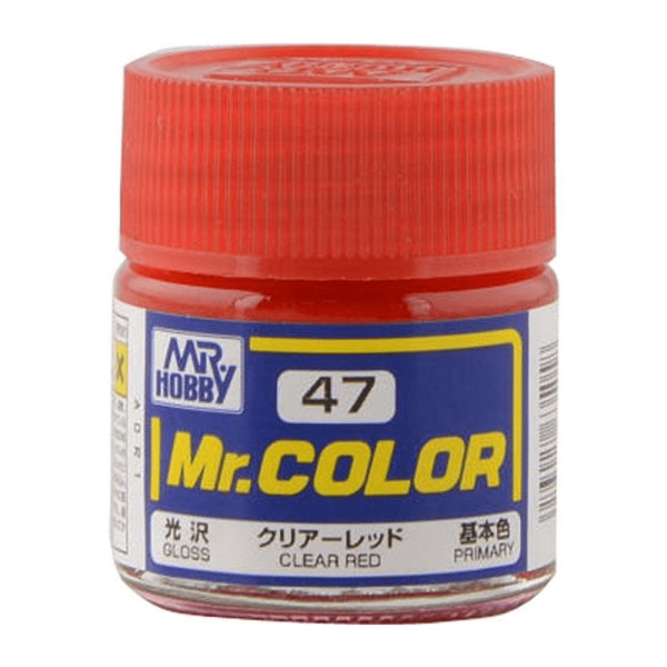 Mr. Color Clear Red Gloss | Anubis Games and Hobby