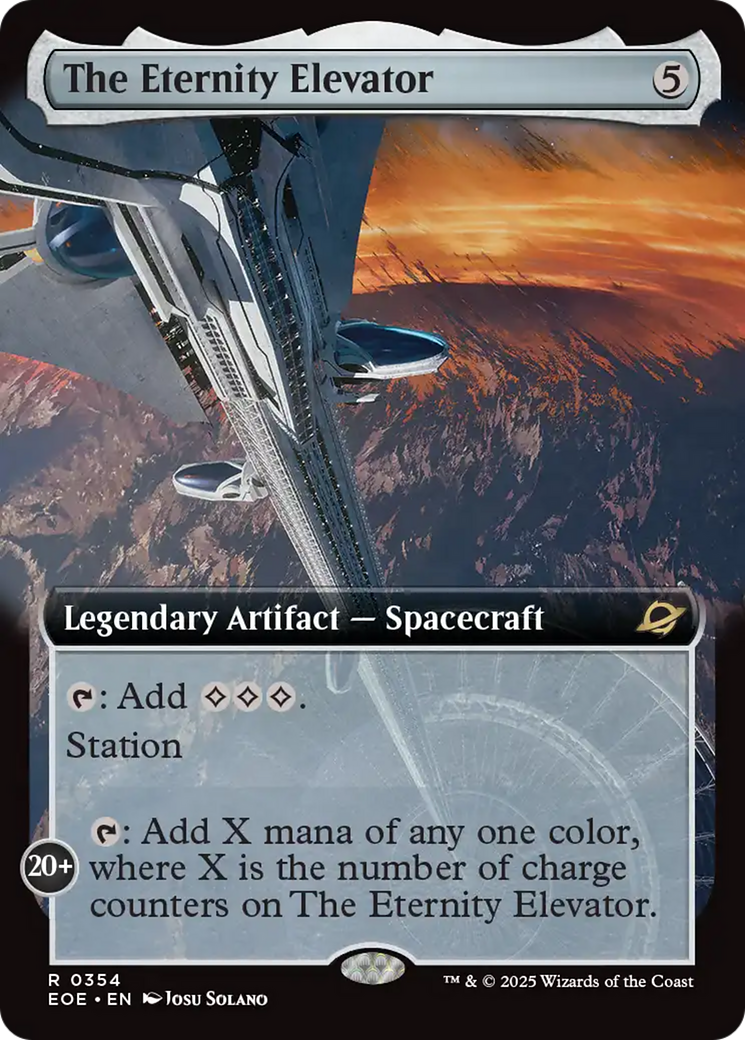 The Eternity Elevator (Extended Art) [Edge of Eternities] | Anubis Games and Hobby