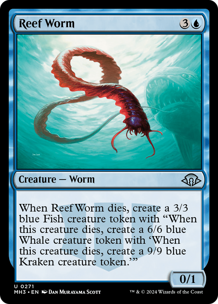 Reef Worm [Modern Horizons 3] | Anubis Games and Hobby