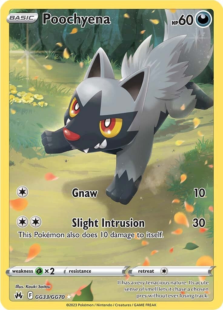 Poochyena (GG33/GG70) [Sword & Shield: Crown Zenith] | Anubis Games and Hobby
