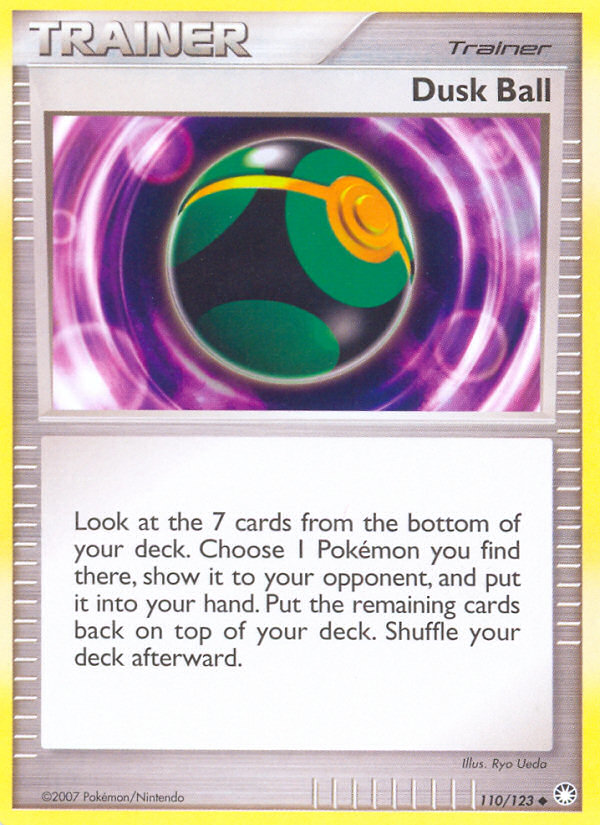Dusk Ball (110/123) [Diamond & Pearl: Mysterious Treasures] | Anubis Games and Hobby