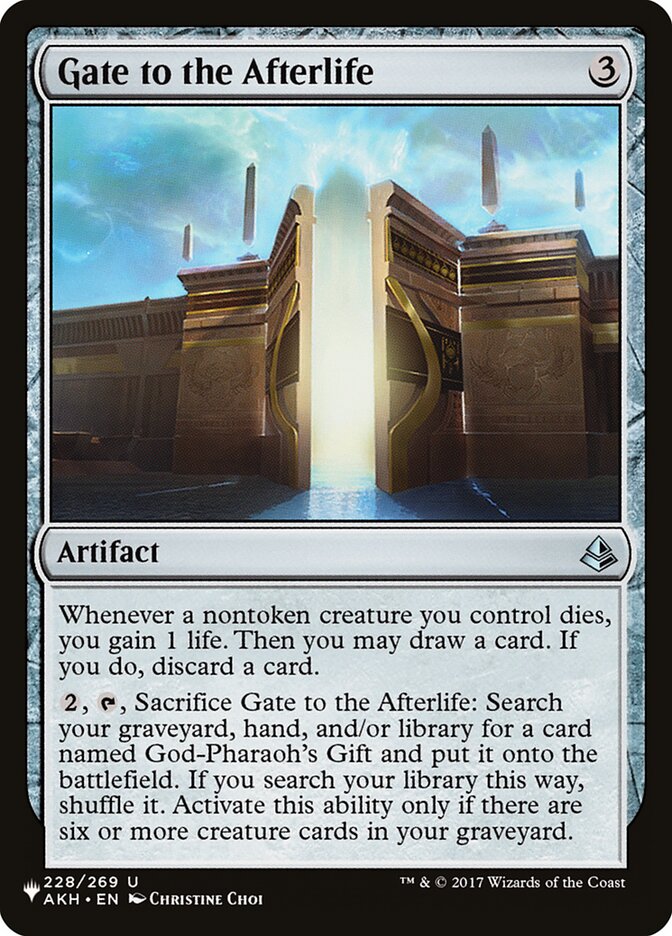 Gate to the Afterlife [The List] | Anubis Games and Hobby