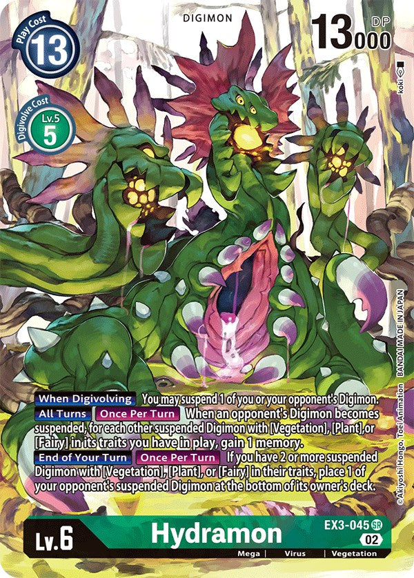 Hydramon [EX3-045] (Alternate Art) [Draconic Roar] | Anubis Games and Hobby