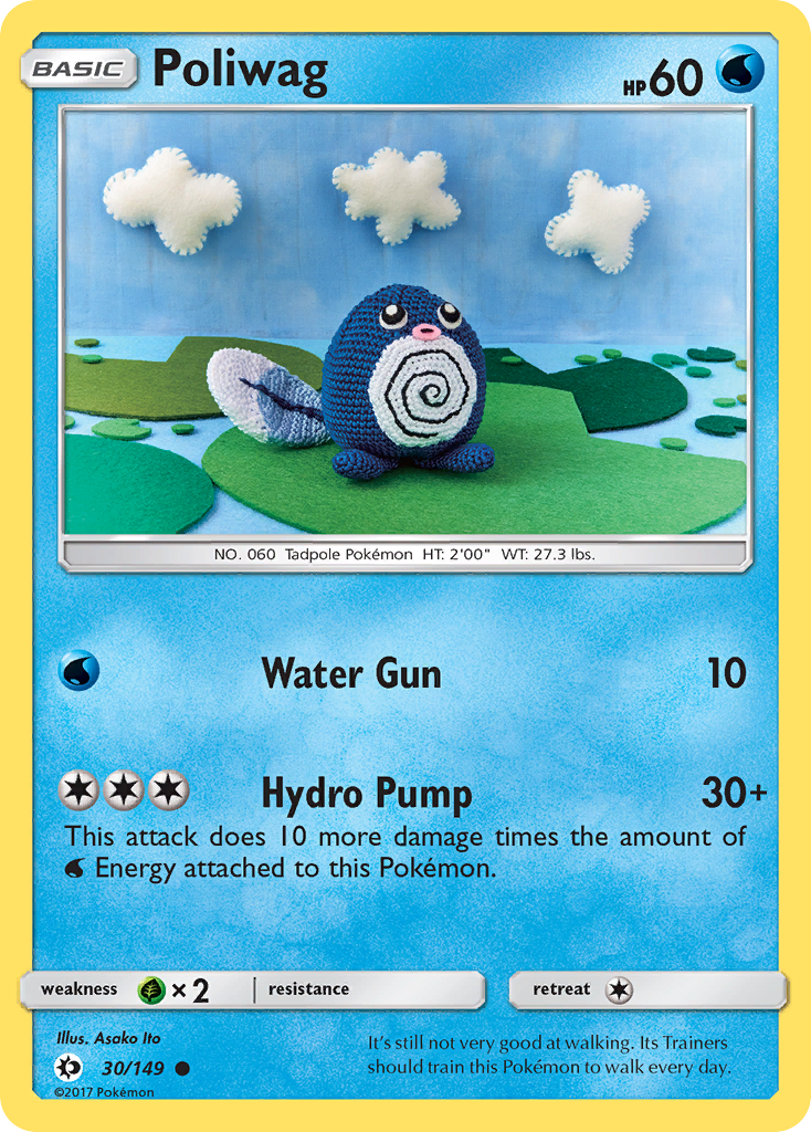 Poliwag (30/149) [Sun & Moon: Base Set] | Anubis Games and Hobby