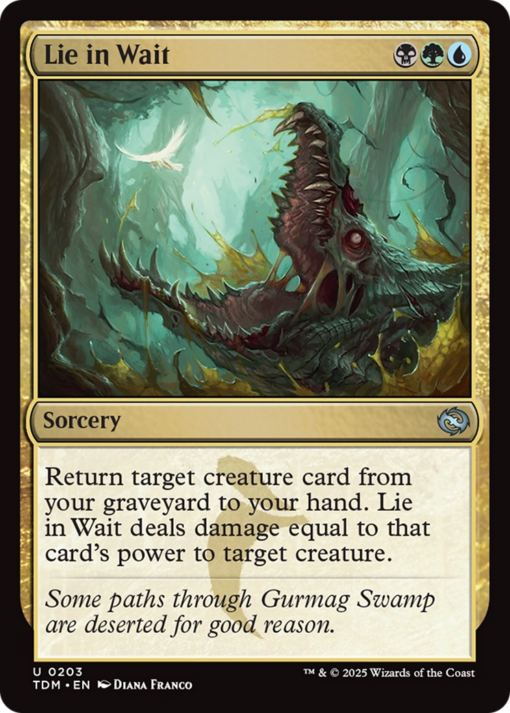 Lie in Wait [Tarkir: Dragonstorm] | Anubis Games and Hobby