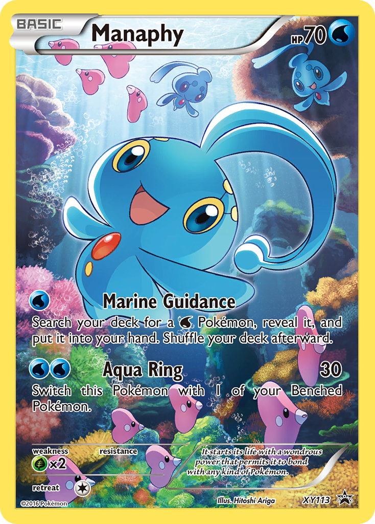 Manaphy (XY113) [XY: Black Star Promos] | Anubis Games and Hobby