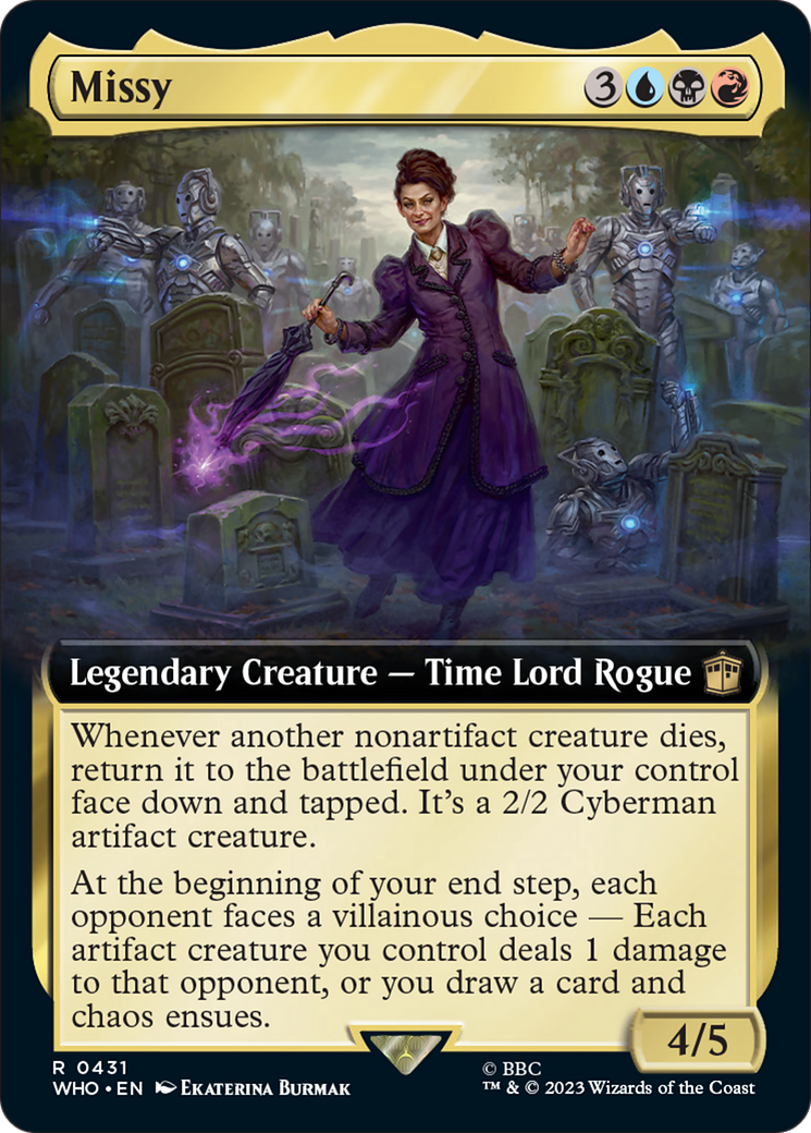 Missy (Extended Art) [Doctor Who] | Anubis Games and Hobby