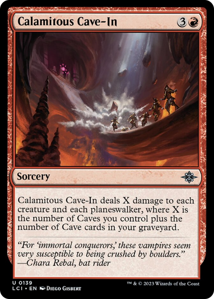 Calamitous Cave-In [The Lost Caverns of Ixalan] | Anubis Games and Hobby