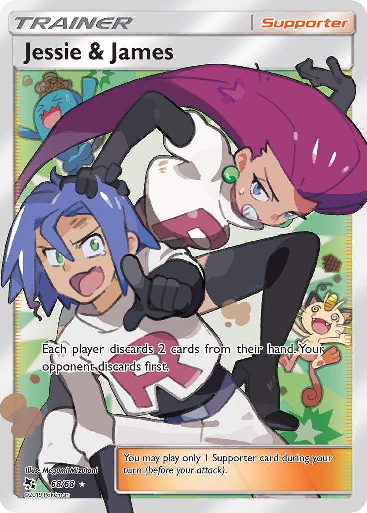 Jessie & James (68/68) [Sun & Moon: Hidden Fates] | Anubis Games and Hobby