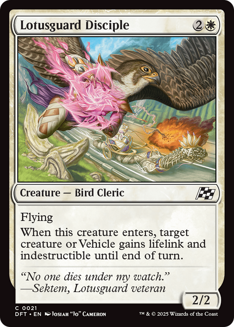 Lotusguard Disciple [Aetherdrift] | Anubis Games and Hobby