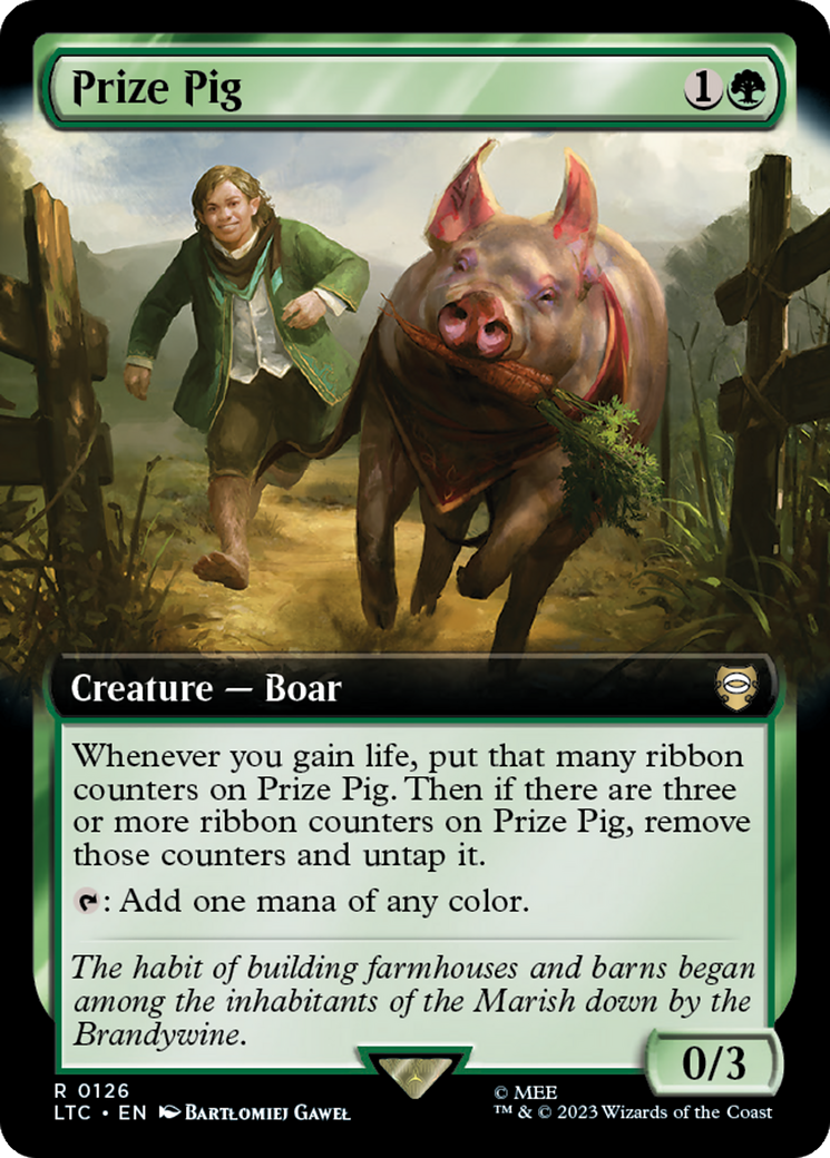 Prize Pig (Extended Art) [The Lord of the Rings: Tales of Middle-Earth Commander] | Anubis Games and Hobby