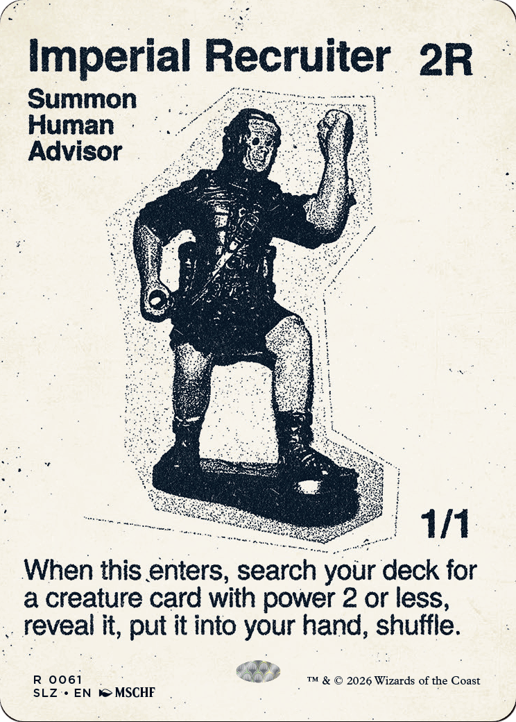 Imperial Recruiter (0061) [Secret Lair x MSCHF: The Zeta Set] | Anubis Games and Hobby