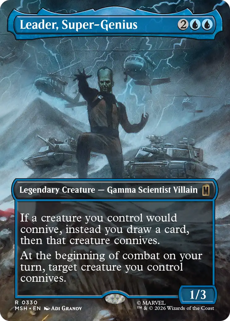 Leader, Super-Genius (Borderless) [Marvel Super Heroes] | Anubis Games and Hobby