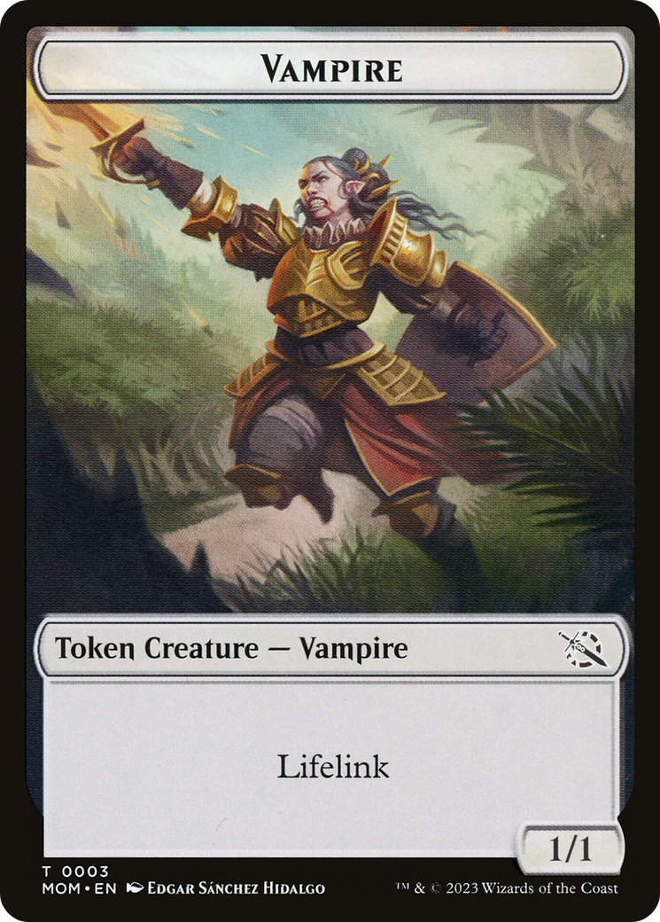 Vampire // Horse Double-Sided Token [The List] | Anubis Games and Hobby
