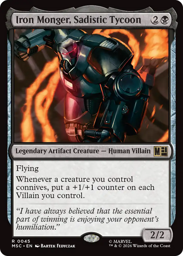 Iron Monger, Sadistic Tycoon [Marvel Super Heroes Commander] | Anubis Games and Hobby