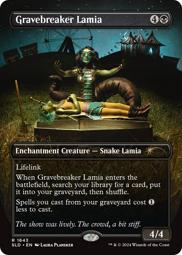 Gravebreaker Lamia (Rainbow Foil) [Secret Lair Drop Series] | Anubis Games and Hobby