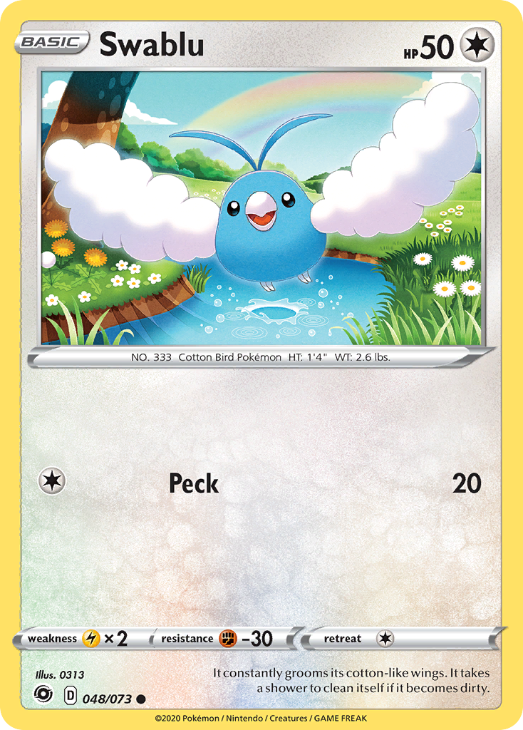 Swablu (048/073) [Sword & Shield: Champion's Path] | Anubis Games and Hobby