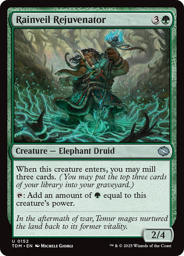 Rainveil Rejuvenator [Tarkir: Dragonstorm] | Anubis Games and Hobby