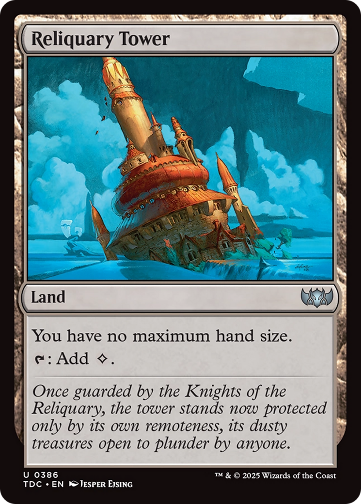 Reliquary Tower [Tarkir: Dragonstorm Commander] | Anubis Games and Hobby