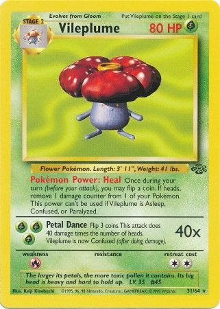 Vileplume (31/64) [Jungle Unlimited] | Anubis Games and Hobby