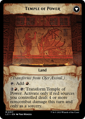 Ojer Axonil, Deepest Might // Temple of Power (Showcase) [The Lost Caverns of Ixalan] | Anubis Games and Hobby