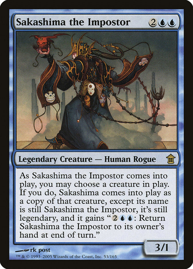 Sakashima the Impostor [Saviors of Kamigawa] | Anubis Games and Hobby