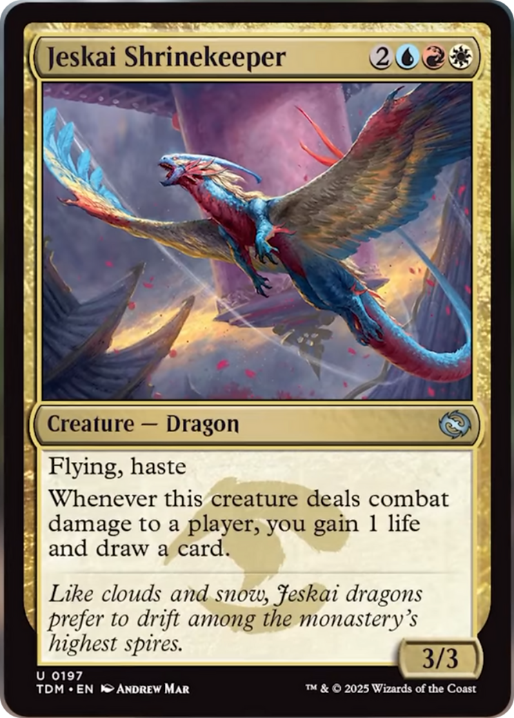 Jeskai Shrinekeeper [Tarkir: Dragonstorm] | Anubis Games and Hobby