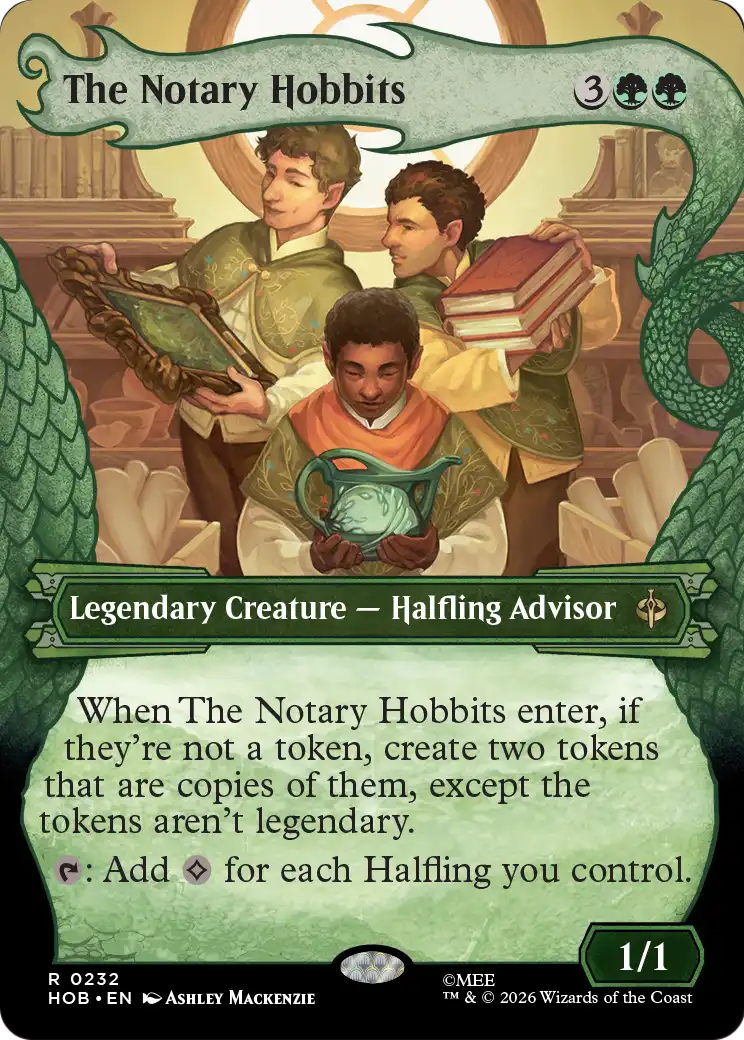 The Notary Hobbits (Showcase) [The Hobbit] | Anubis Games and Hobby
