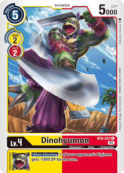 Dinohyumon [BT8-037] [New Awakening] | Anubis Games and Hobby