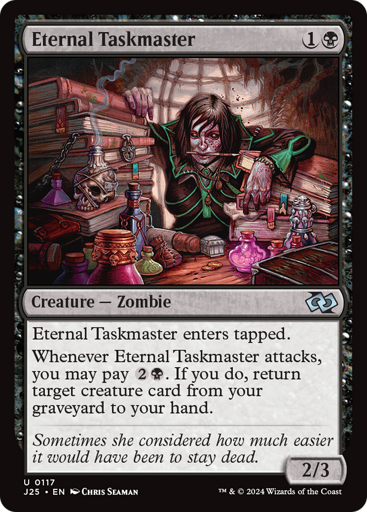 Eternal Taskmaster [Foundations Jumpstart] | Anubis Games and Hobby