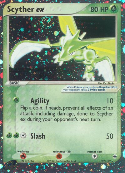 Scyther ex (102/109) [EX: Ruby & Sapphire] | Anubis Games and Hobby