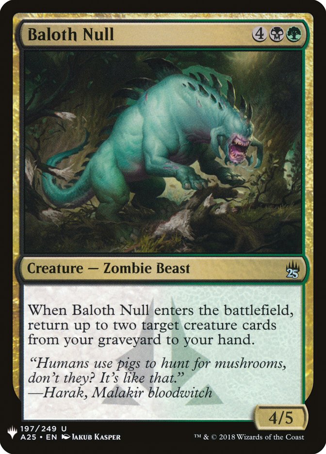 Baloth Null [Mystery Booster] | Anubis Games and Hobby