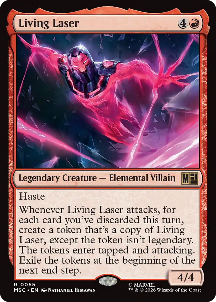 Living Laser [Marvel Super Heroes Commander] | Anubis Games and Hobby