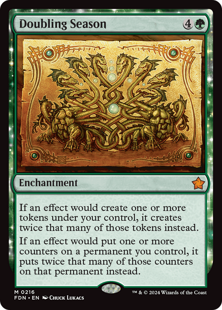 Doubling Season [Foundations] | Anubis Games and Hobby