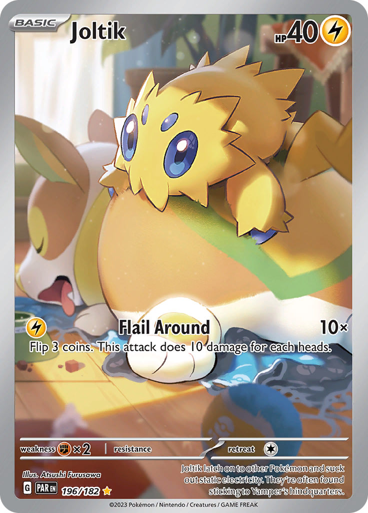 Joltik (196/182) [Scarlet & Violet: Paradox Rift] | Anubis Games and Hobby