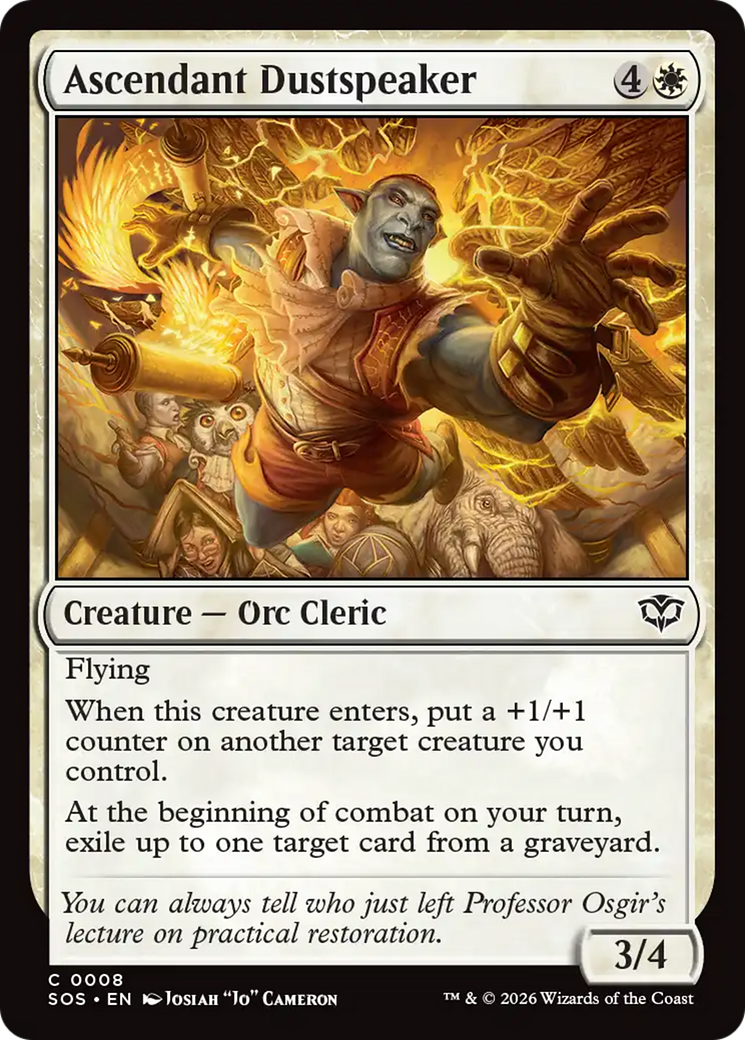 Ascendant Dustspeaker [Secrets of Strixhaven] | Anubis Games and Hobby