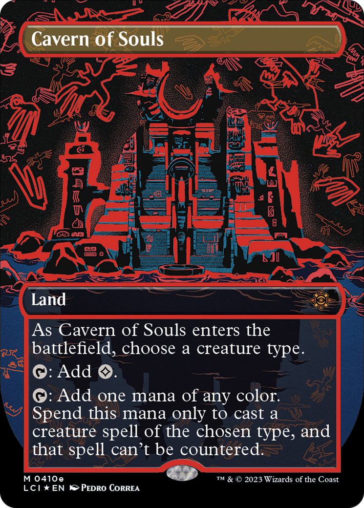 Cavern of Souls (0410e) (Borderless) [The Lost Caverns of Ixalan] | Anubis Games and Hobby